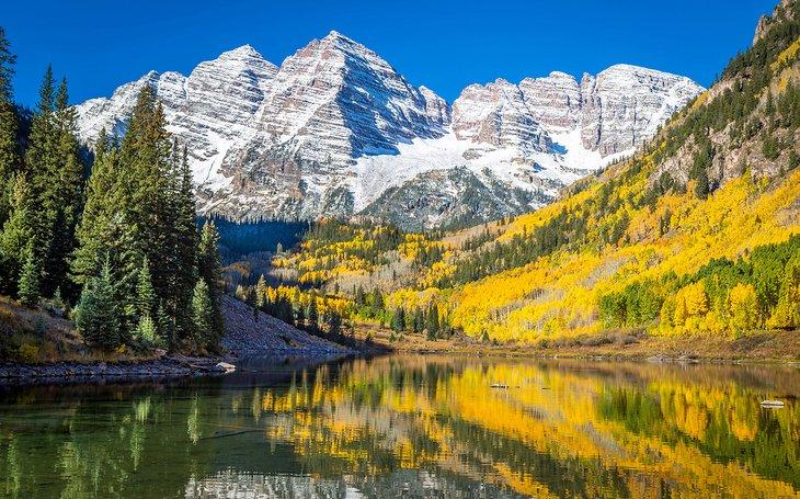 Colores de otoño, Maroon Bells