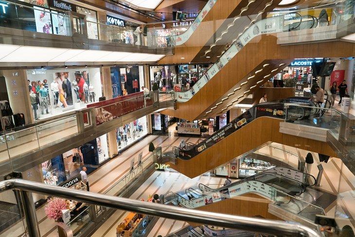 Centro comercial en el barrio de Nisantasi