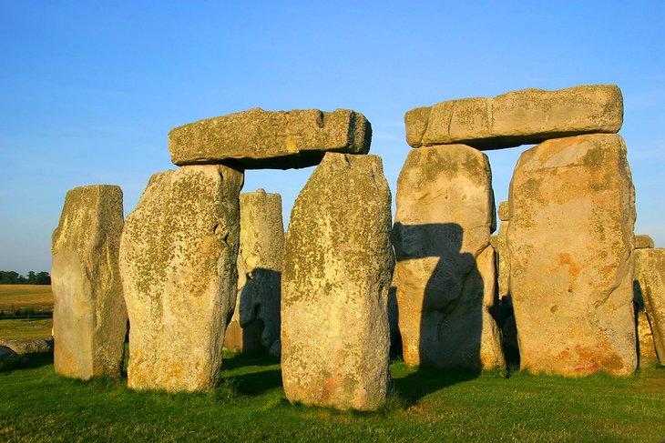 Primer plano de Stonehenge