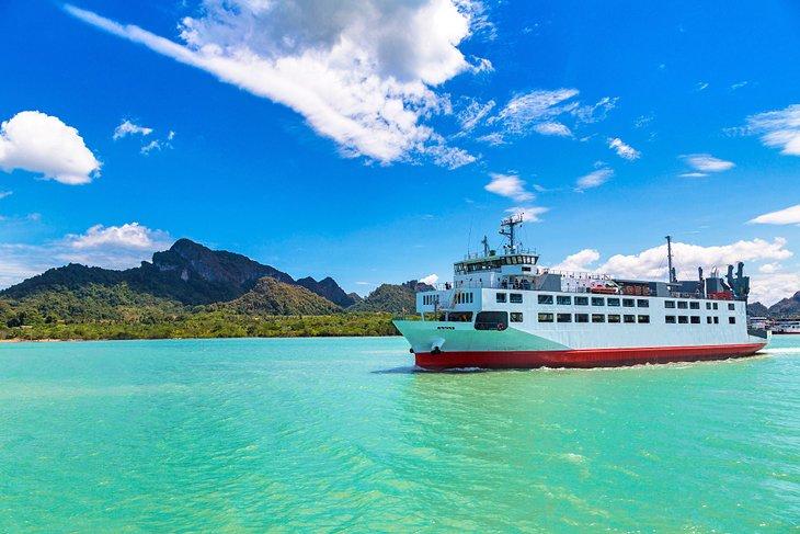 Ferry partant de Surat Thani