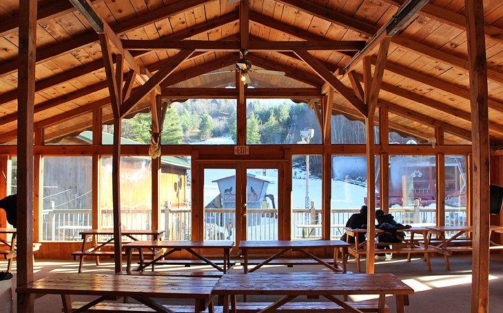 Lodge base de Wolf Ridge