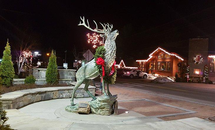 Estatua en Banner Elk