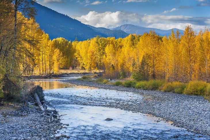 Otoño en el río Methow