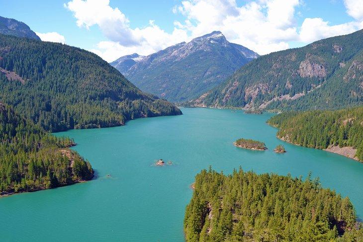 Lago Diablo en el Parque Nacional North Cascades