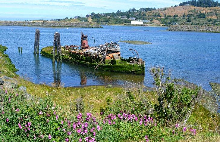 El naufragio del Mary D. Hume en Gold Beach