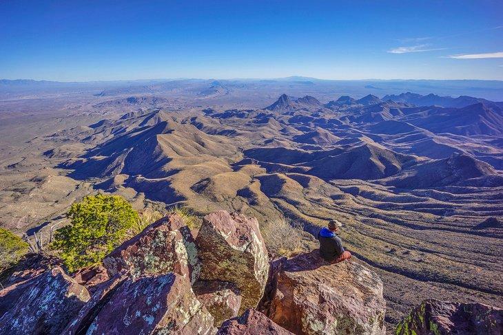 Vista sobre el Parque Nacional Big Bend