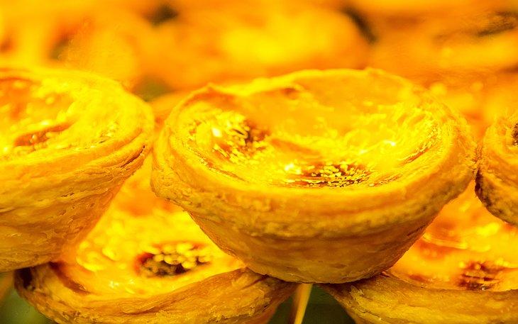 Pasteles de huevo portugueses