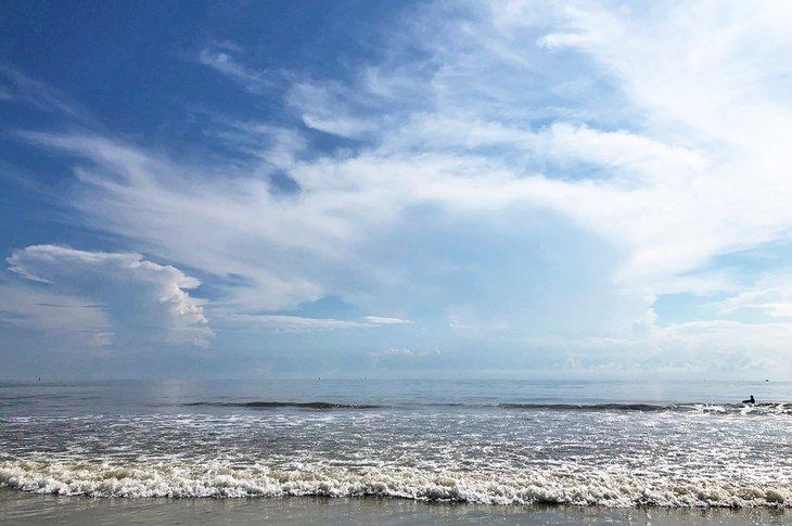 North Beach en Tybee Island