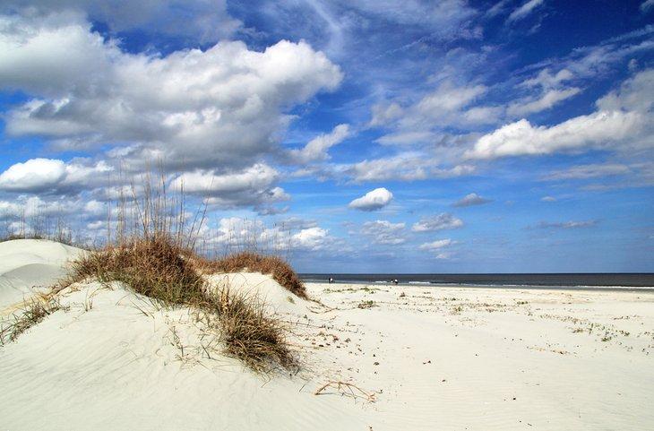 Playa en Cumberland Island