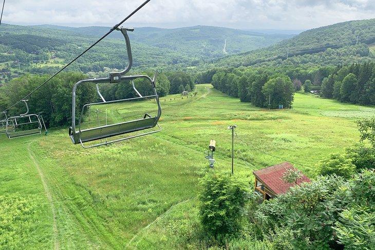 Tour panoramique au Greek Peak Mountain Resort