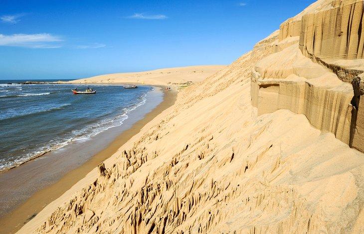 Playa Barra de Valizas en Uruguay