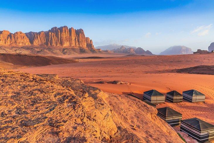 Campingplatz im Wadi Rum