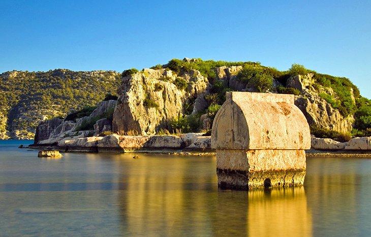 Kekova: Ruinas de la Ciudad Hundida