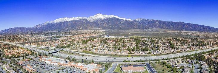 Vista aérea de Rancho Cucamonga