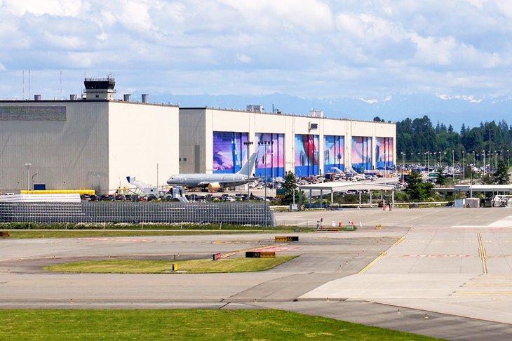 Usine d'assemblage de jets Boeing