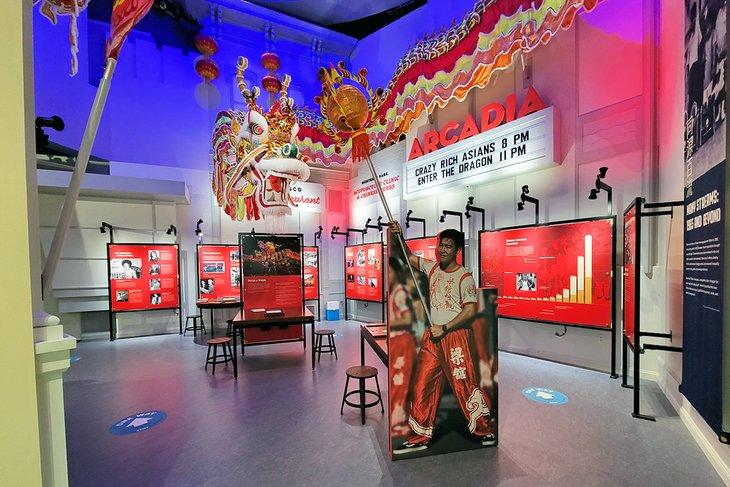 Exposition au musée de Californie