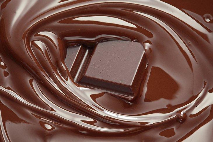 Chocolate derritiéndose