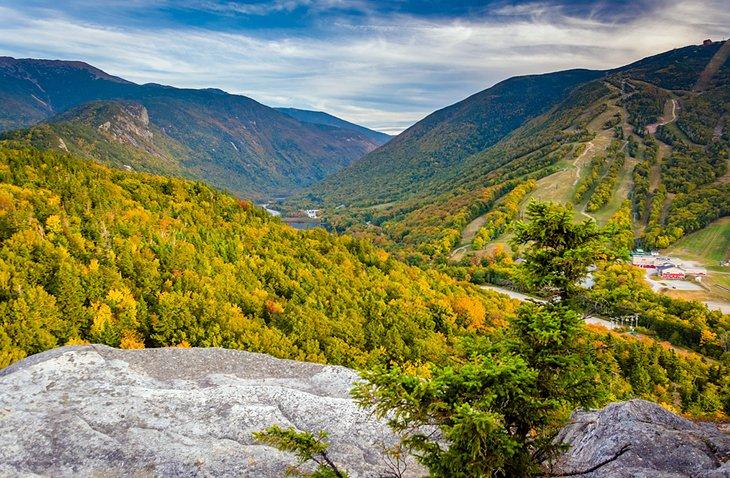 Franconia Notch cerca del Campamento Lafayette Place