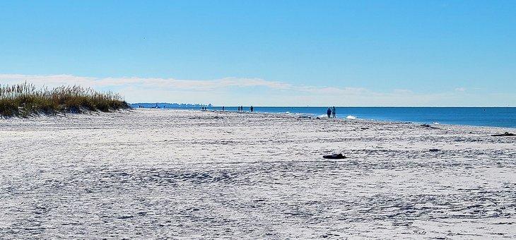 Playa Bean Point en la Isla Anna Maria