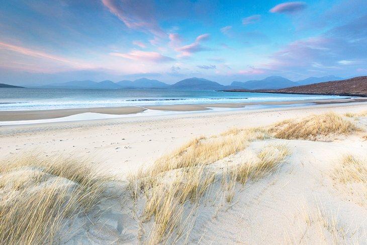 Las arenas de Luskentyre al atardecer