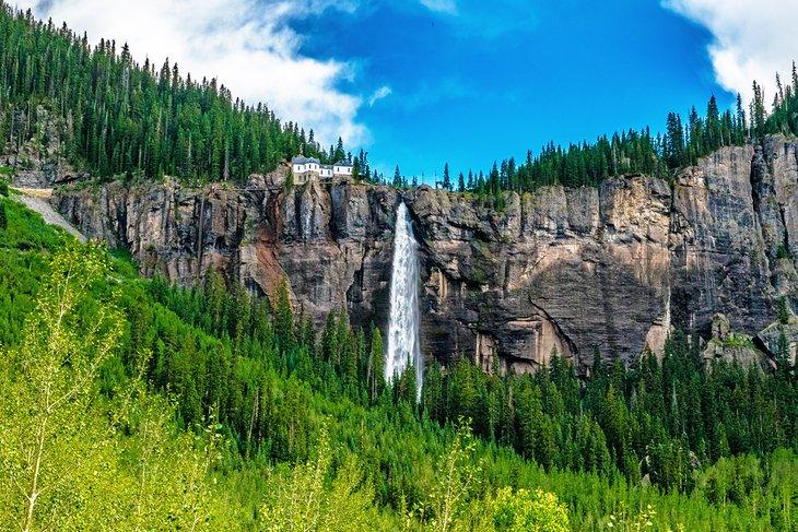 Cascadas Bridal Veil en Telluride