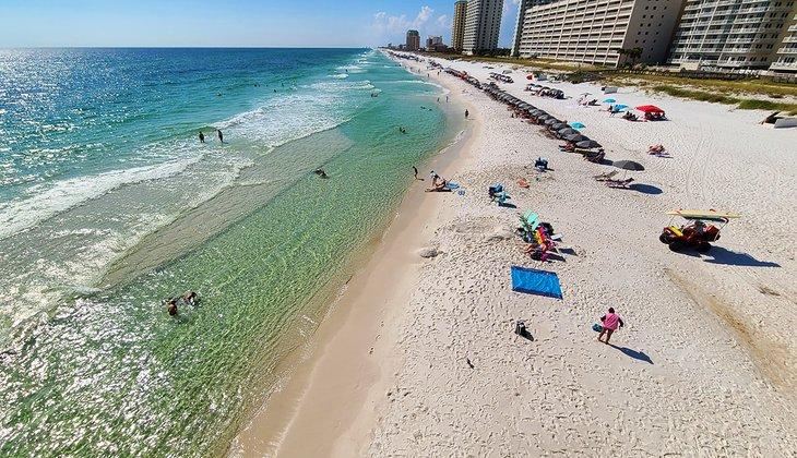 Plage principale de Navarre