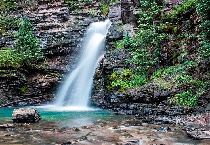 Chutes de South Mineral Creek
