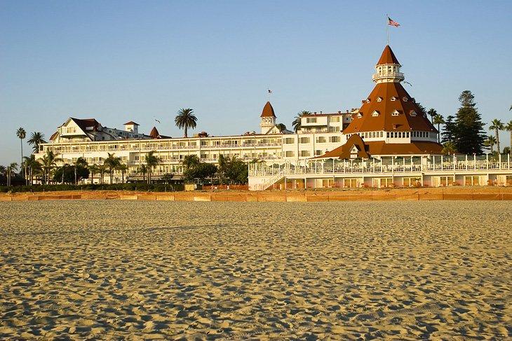 Hôtel del Coronado sur Coronado Beach