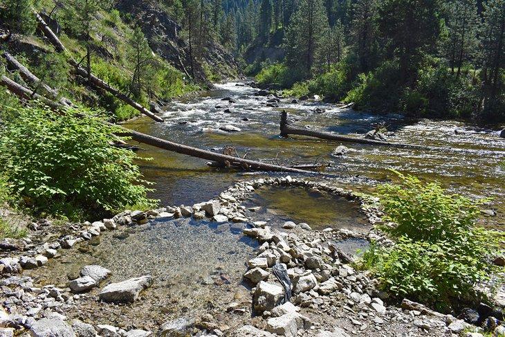 Aguas termales Rocky Canyon, cerca de McCall