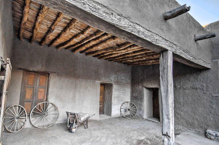Dentro del Sitio Histórico Estatal Fort Leaton