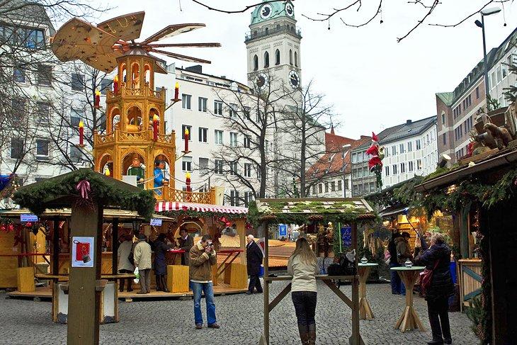 Mercado de Navidad en Múnich