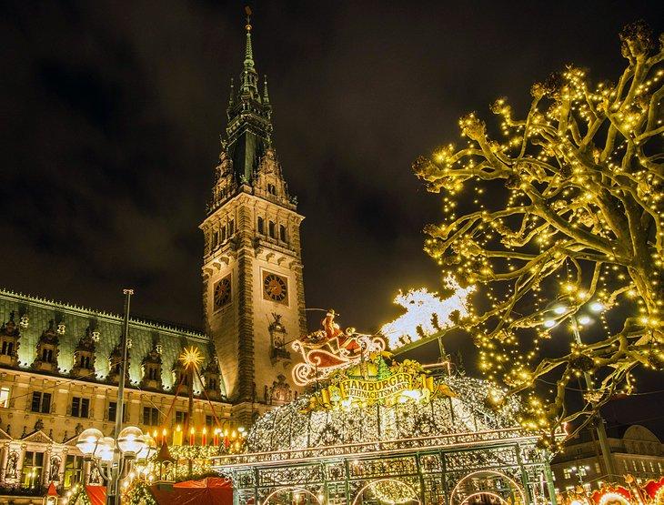 Mercado de Navidad en Hamburgo