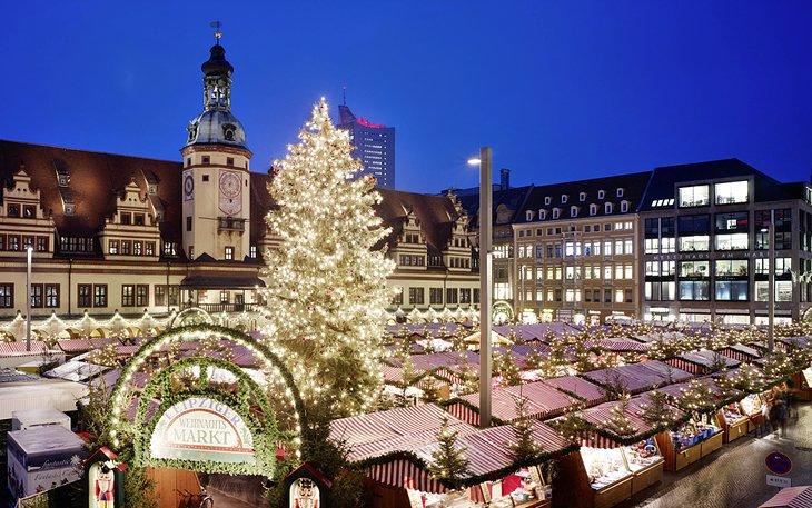 Mercado de Navidad en Leipzig