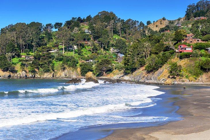 Muir Beach en el condado de Marin