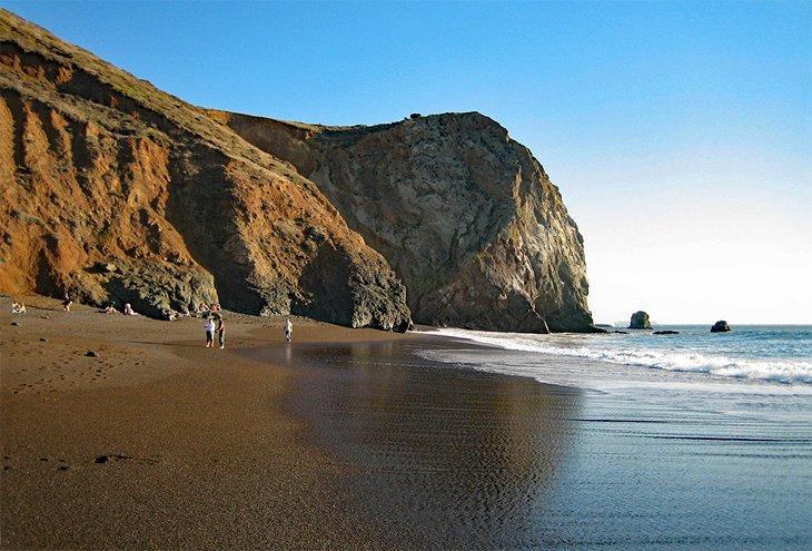 Playa Tennessee en el Área Recreativa Golden Gate