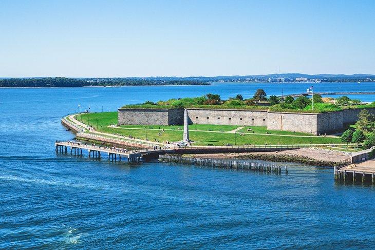 Fort Independence sur Castle Island