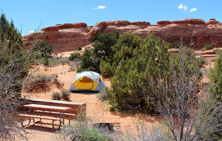 Parque Nacional Arches, Devils Garden Campground