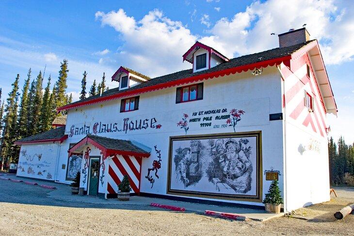 Casa de Santa Claus en North Pole, Alaska