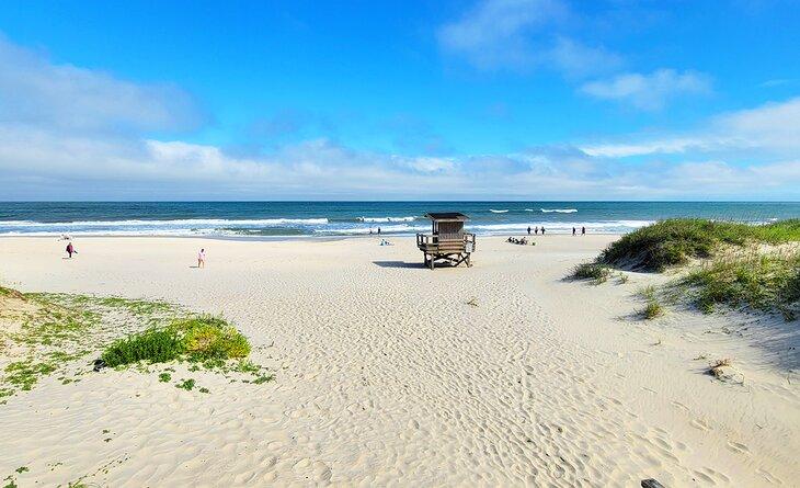 Vista sobre Lifeguard Beach en Ocracoke Island