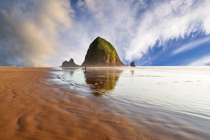 Haystack Rock, Cannon Beach, Oregón