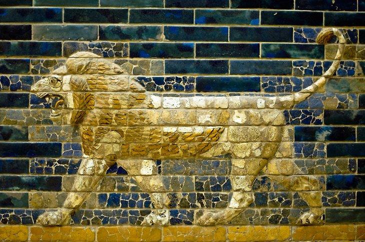 León en la Puerta de Ishtar