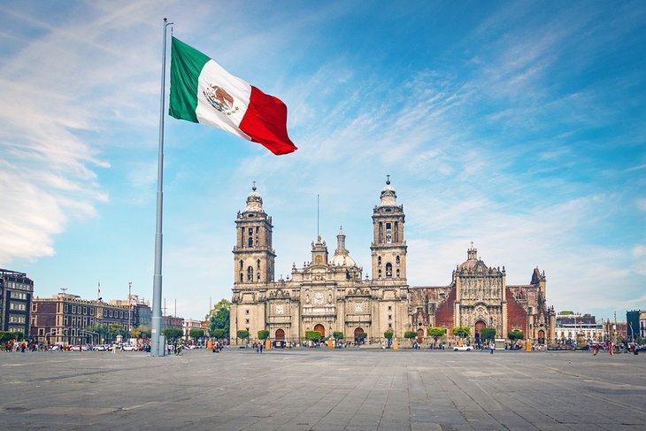 Zocalo-Platz in Mexiko-Stadt