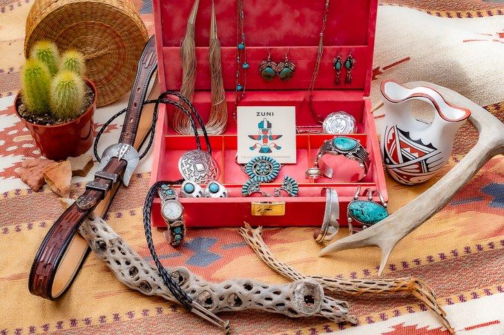 Récompenses du shopping en bijoux au Nouveau-Mexique
