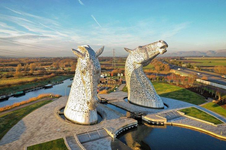 Kelpies en Falkirk