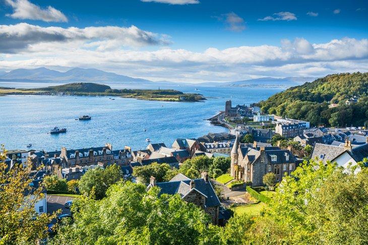 Vista sobre Oban