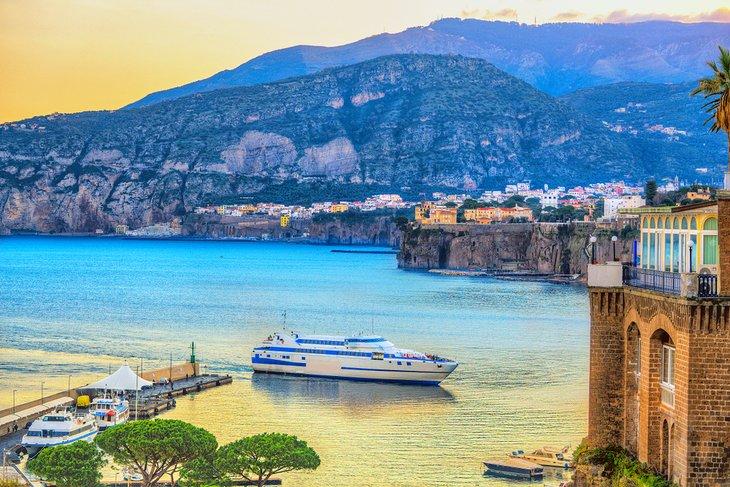 Ferry en Sorrento