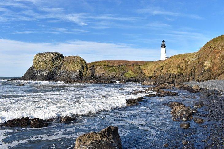 Faro de Yaquina Head en Newport