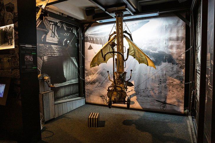 Flugmaschine im Karel Zeman Museum
