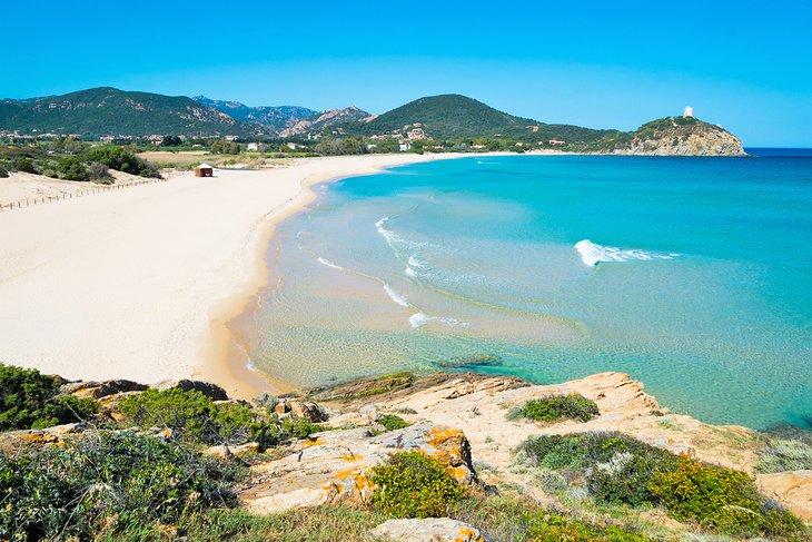 Playa de Chia, Costa Sud