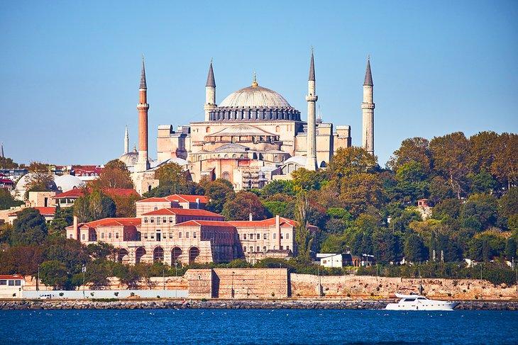 Santa Sofía (Aya Sofya) en Sultanahmet, Estambul